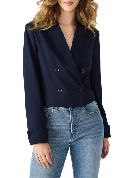 סטיב מאד - ג'קט בלייזר לנשים ROWANE בכחול