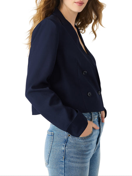 סטיב מאד - ג'קט בלייזר לנשים ROWANE בכחול