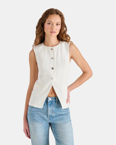 ווסט לנשים WESLEY בלבן ג'ינס