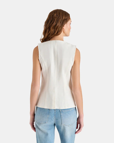 סטיב מאד - ווסט לנשים WESLEY בלבן ג'ינס