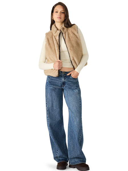 סטיב מאד - ווסט דו צדדי לנשים BRADY בחום