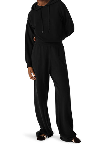 קפוצ'ון סריג לנשים KINNY בשחור