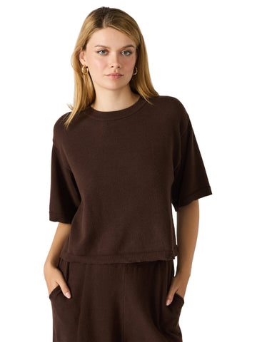 חולצת סריג לנשים KORI-T בחום