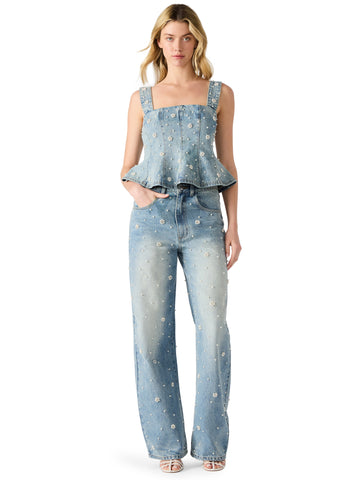 מכנסי ג'ינס לנשים FIANNA בכחול