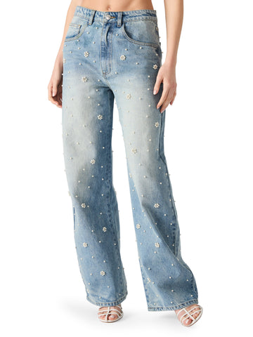 מכנסי ג'ינס לנשים FIANNA בכחול