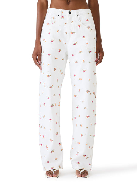 סטיב מאד - מכנסי ג'ינס לנשים SYDNEE בלבן