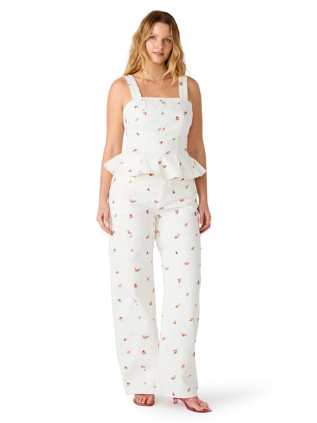 סטיב מאד - מכנסי ג'ינס לנשים SYDNEE בלבן