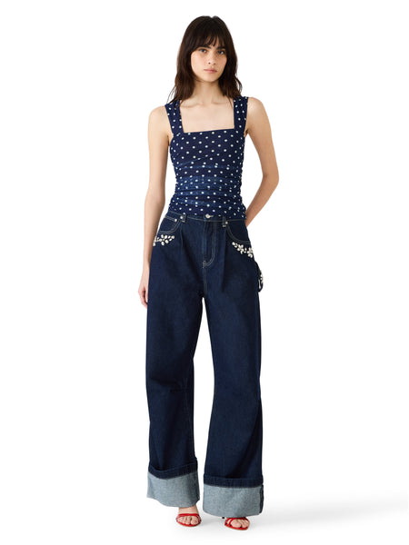 סטיב מאד - גופייה לנשים RORRY בכחול