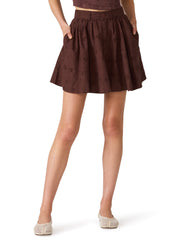 חצאית מיני VANNY בחום