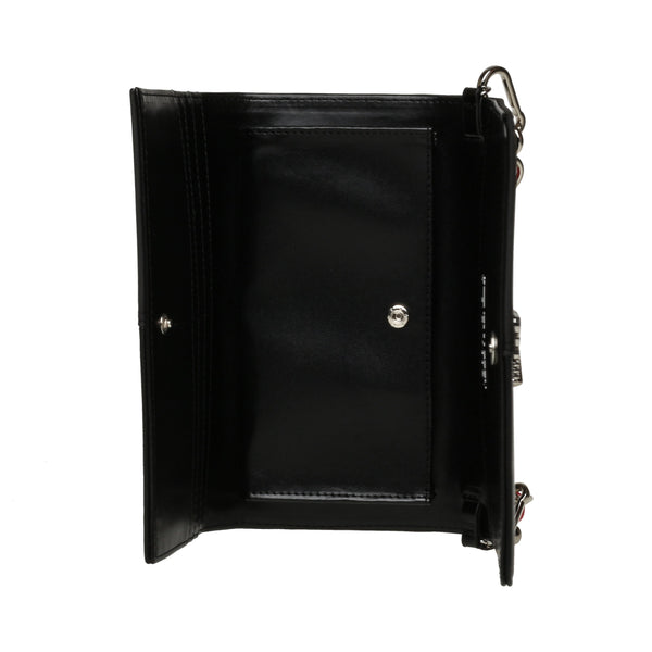 סטיב מאד - תיק צד לנשים BACADIA בשחור כסוף