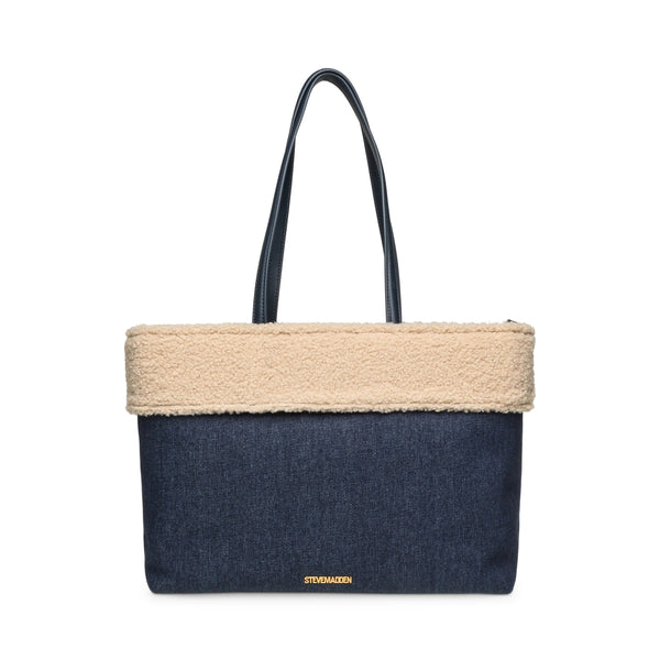 סטיב מאד - תיק יד לנשים BAMAIA בכחול ג'ינס