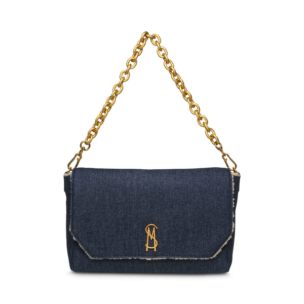 סטיב מאד - תיק צד לנשים BAMORA בכחול ג'ינס