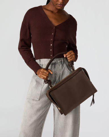 תיק יד לנשים BAMREN בחום זהב