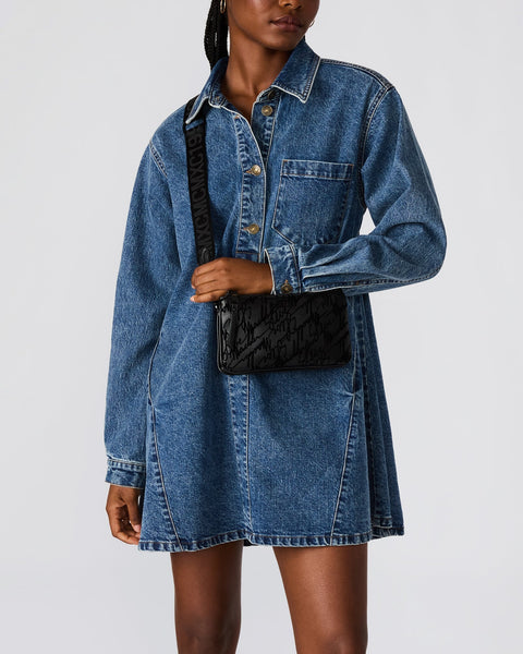 סטיב מאד - תיק צד לנשים BANIKKA בשחור