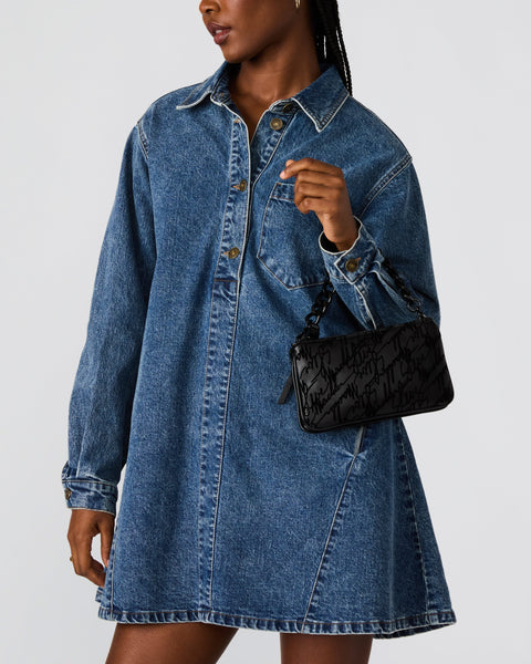 סטיב מאד - תיק צד לנשים BANIKKA בשחור