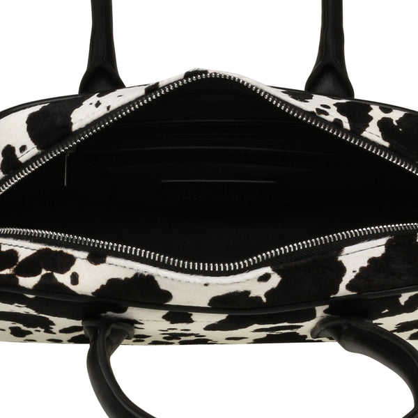 סטיב מאד - תיק עור לנשים BANISE-P בשחור משולב