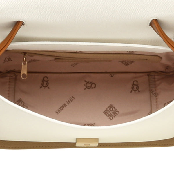 סטיב מאד - תיק צד לנשים BCADY בלבן