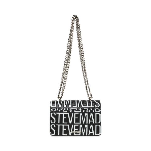 סטיב מאד - תיק צד לנשים BCARBON בשחור לבן