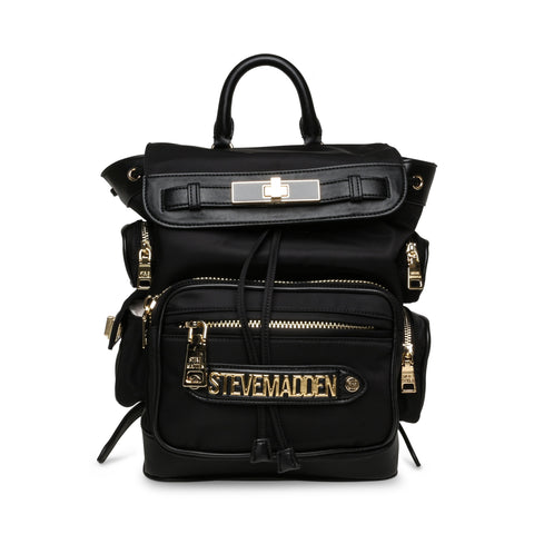 תיק גב לנשים BCARL בשחור זהב