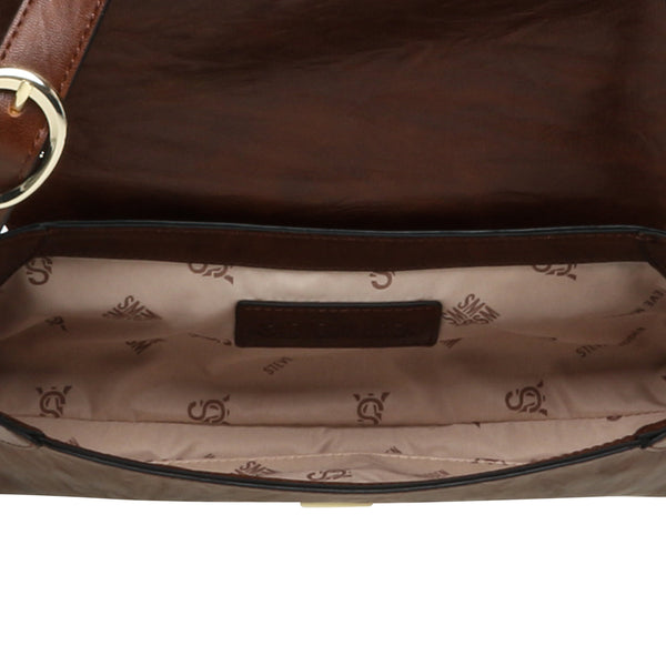 סטיב מאד - תיק יד לנשים BCELENA בחום זהב