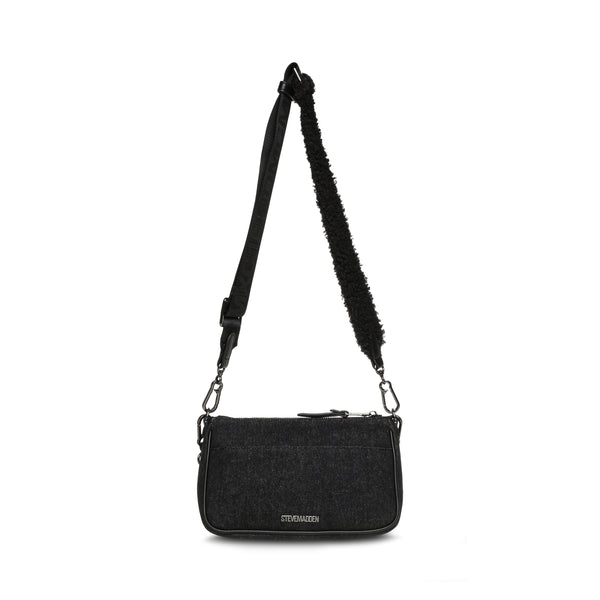 סטיב מאד - תיק צד לנשים BCHRISSA בשחור ג'ינס