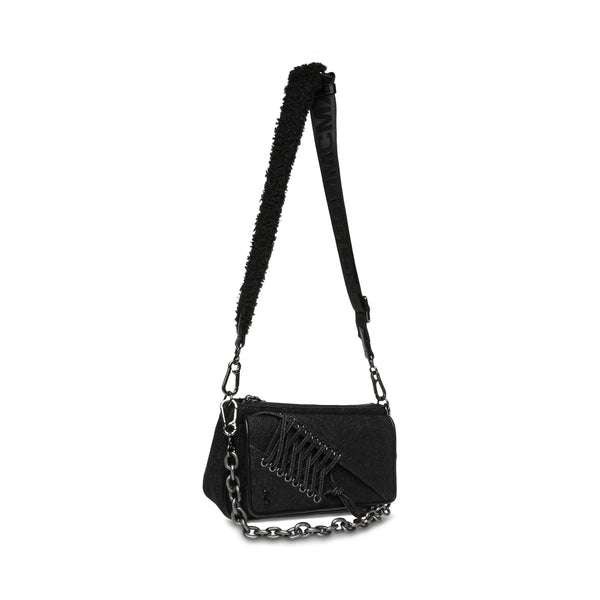 סטיב מאד - תיק צד לנשים BCHRISSA בשחור ג'ינס