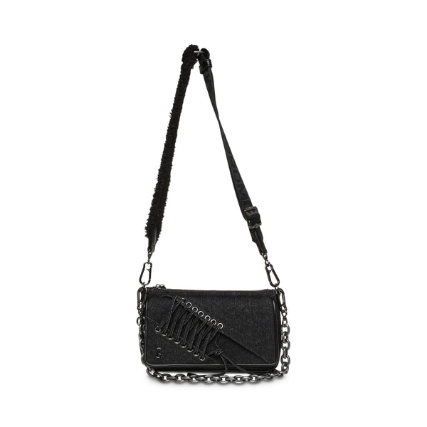 סטיב מאד - תיק צד לנשים BCHRISSA בשחור ג'ינס