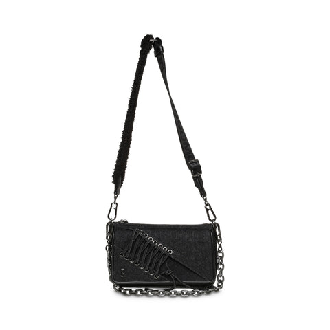 תיק צד לנשים BCHRISSA בשחור ג'ינס