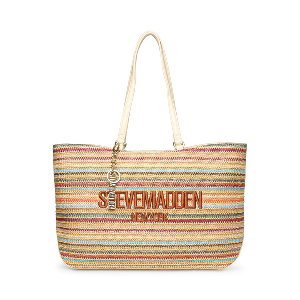 סטיב מאד - תיק יד גדול לנשים BCOCOS-S בגווןמ טבעי משולב