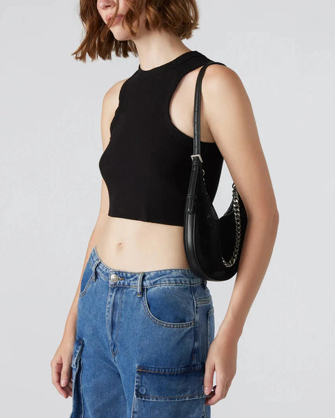 סטיב מאד - תיק יד רשת לנשים BDREAMIN בשחור