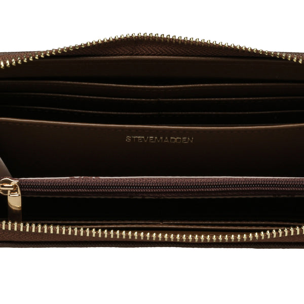 סטיב מאד - ארנק לנשים BEMI בחום זהב