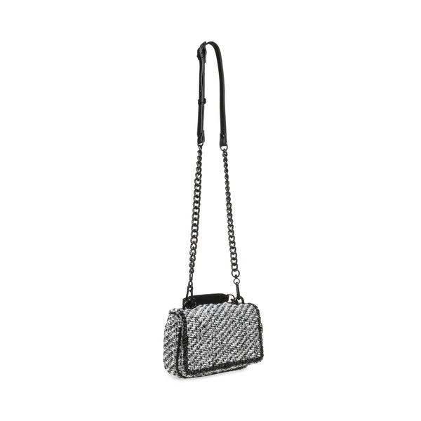 סטיב מאד - תיק צד לנשים BGRETELT בשחור משולב