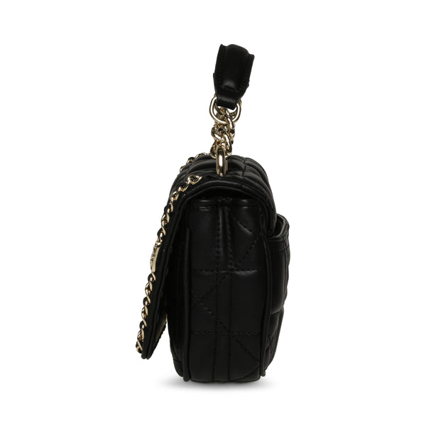 סטיב מאד - תיק צד לנשים BGRETEL בשחור זהב