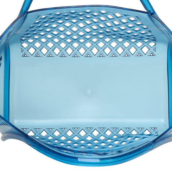 סטיב מאד - תיק צד לנשים BGROVEE בכחול שקוף