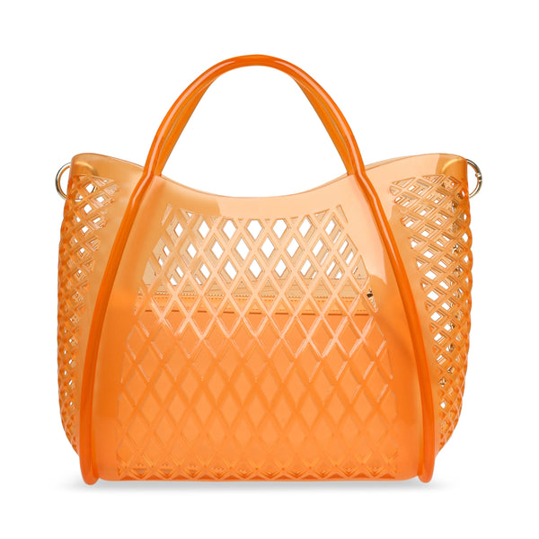 סטיב מאד - תיק צד לנשים BGROVEE בכתום שקוף