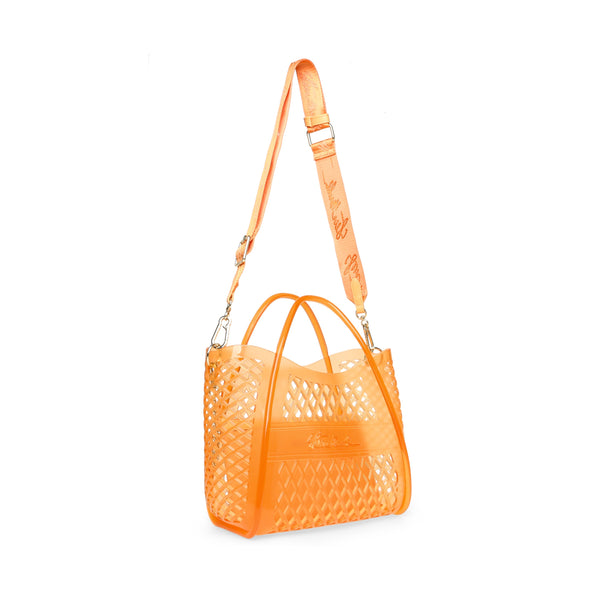 סטיב מאד - תיק צד לנשים BGROVEE בכתום שקוף