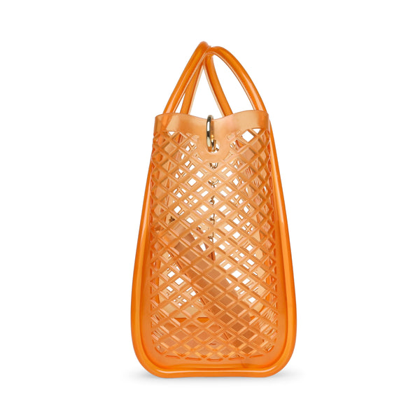 סטיב מאד - תיק צד לנשים BGROVEE בכתום שקוף