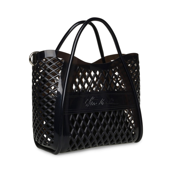 סטיב מאד - תיק צד לנשים BGROVEE בשחור שקוף