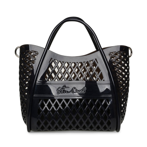 תיק צד לנשים BGROVEE בשחור שקוף