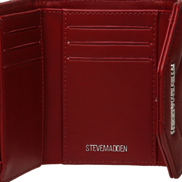 סטיב מאד - ארנק לנשים BJENI באדום כסוף