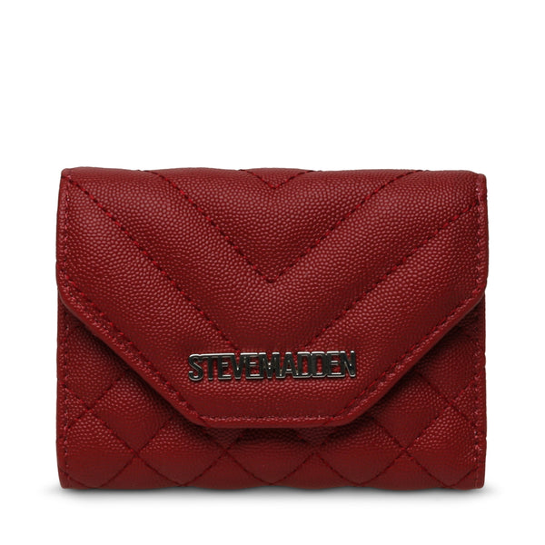 סטיב מאד - ארנק לנשים BJENI באדום כסוף