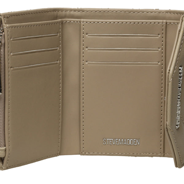 סטיב מאד - ארנק לנשים BJENI בבז' כסוף