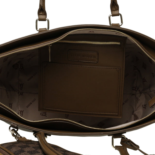 סטיב מאד - תיק יד גדול לנשים BJUDE-7 בחום זהב