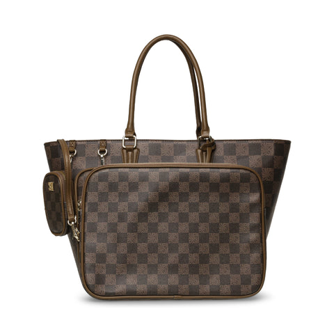 תיק יד גדול לנשים BJUDE-7 בחום זהב