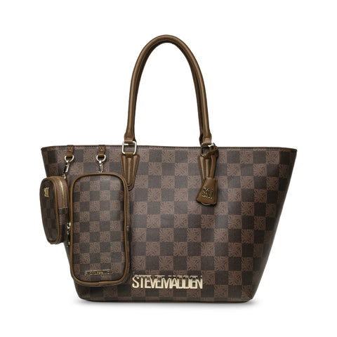 תיק יד גדול לנשים BJUDE-7 בחום זהב