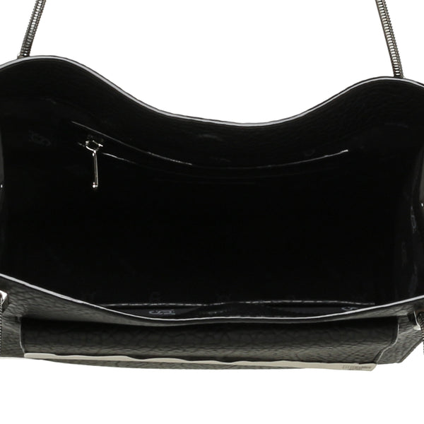 סטיב מאד - תיק יד לנשים BJULIETT בשחור כסוף