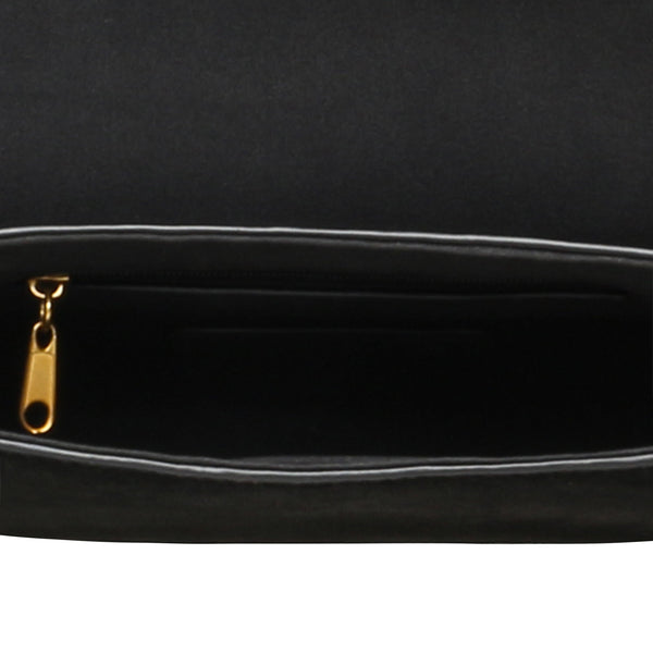 סטיב מאד - תיק צד זמש לנשים BKLARE בשחור זהב