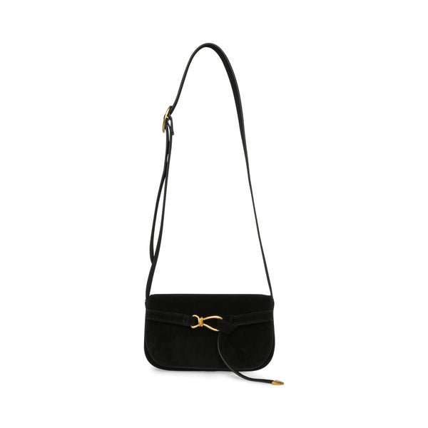 סטיב מאד - תיק צד זמש לנשים BKLARE בשחור זהב