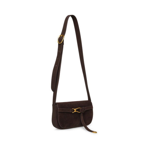 סטיב מאד - תיק צד זמש לנשים BKLARE בחום