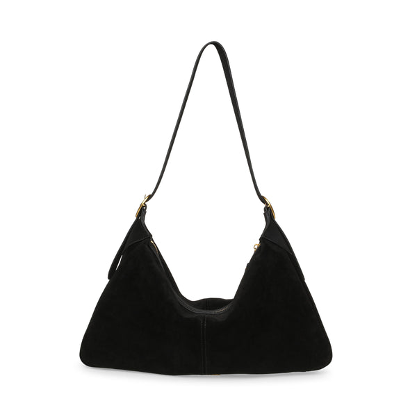 סטיב מאד - תיק צד זמש לנשים BKLARITY בשחור זהב